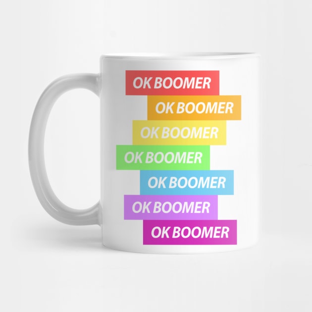Ok Boomer Rainbow Bars by felixbunny